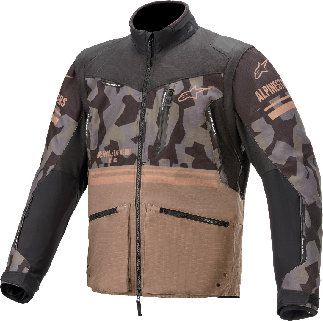 

Куртка для мотокросса Alpinestars Venture R Camo, черный/бежевый