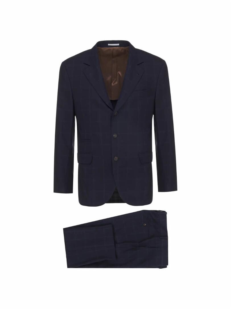 

Костюм в клетку Brunello Cucinelli