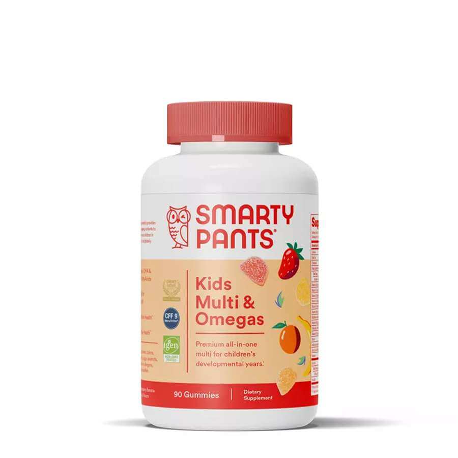 Комплекс для детей SmartyPants Organic Kids Multi & Probiotics, 120 жевательных таблеток витамин d3 2000ме yamamoto 30 капсул для костей зубов иммунитета