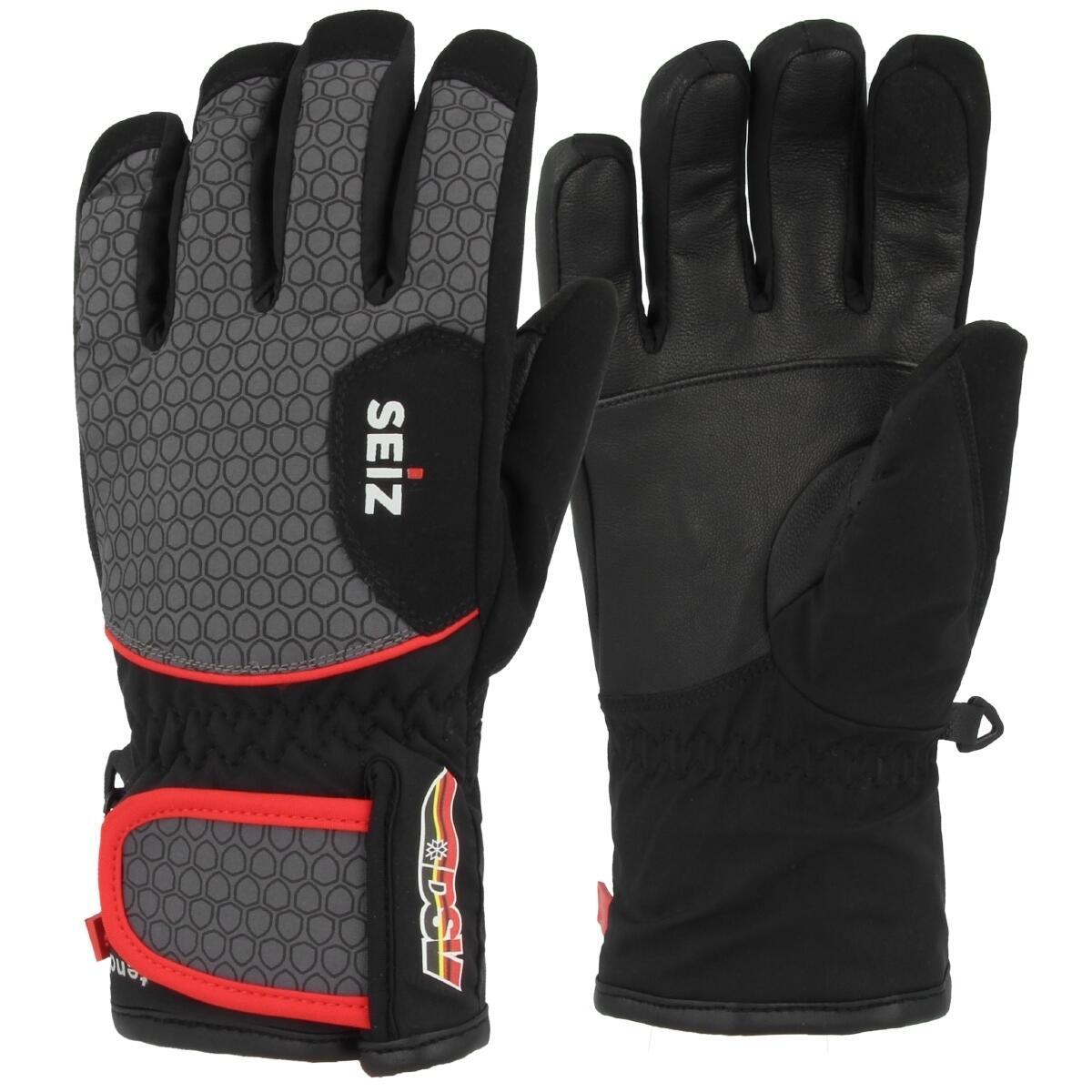 Перчатки Seiz Tender Unisex Adult, черный перчатки tender размер 7 5 черный