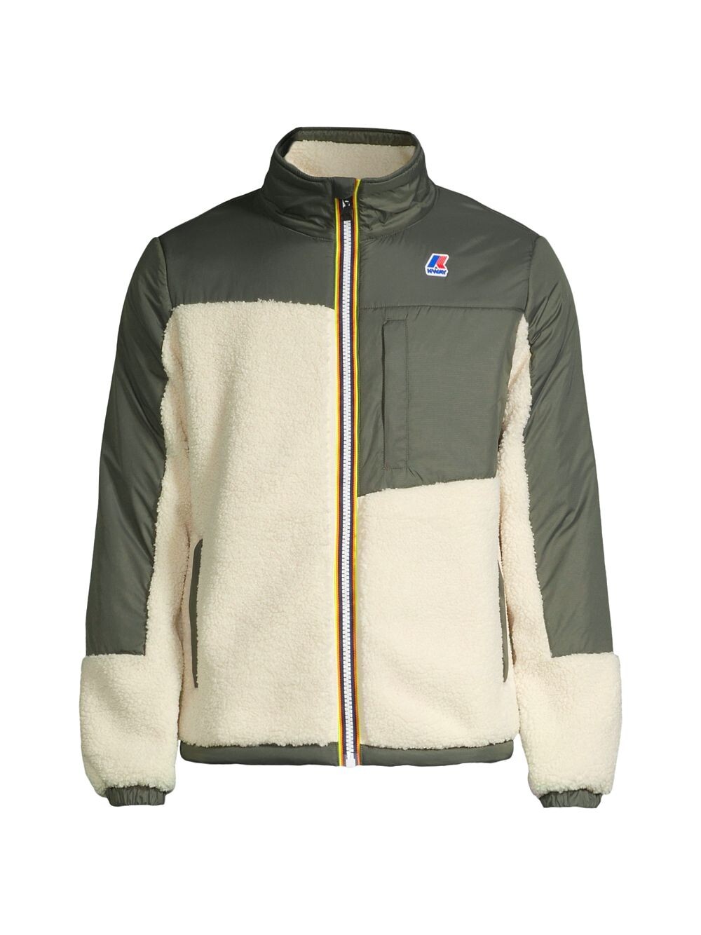 

K-Way Unisex Куртка Nersev Orsetto на молнии K-Way, зеленый