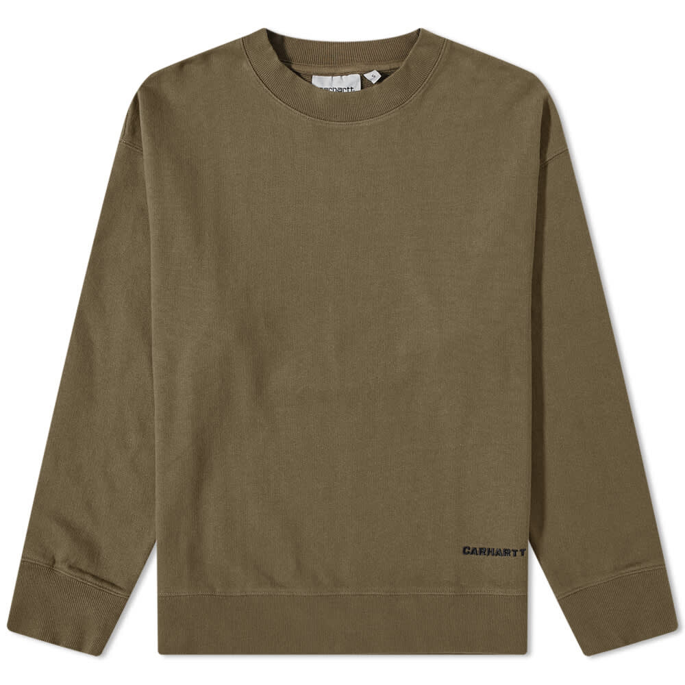 

Толстовка Carhartt WIP Link Script Sweat, Коричневый