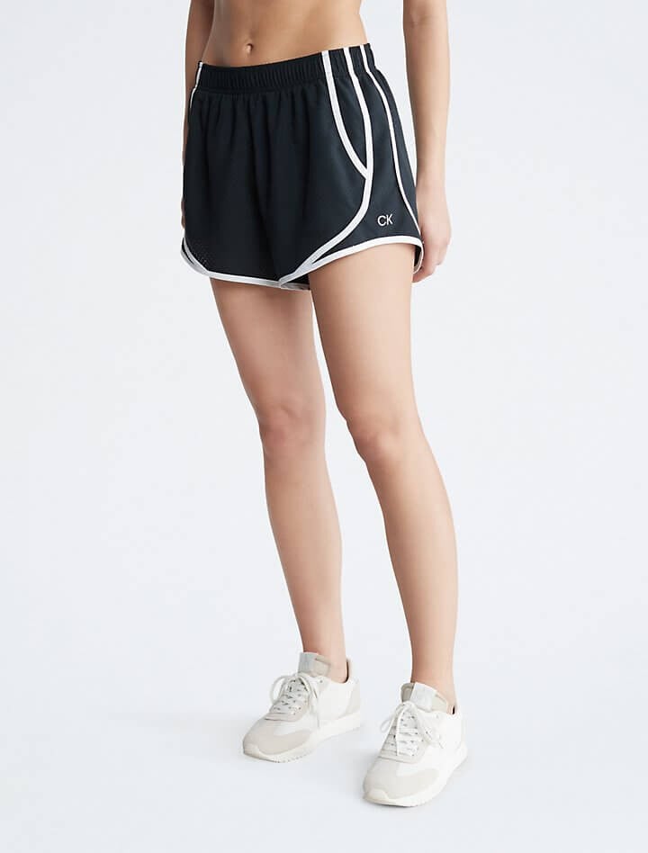 

Шорты Calvin Klein Performance Smocked Waistband, черный