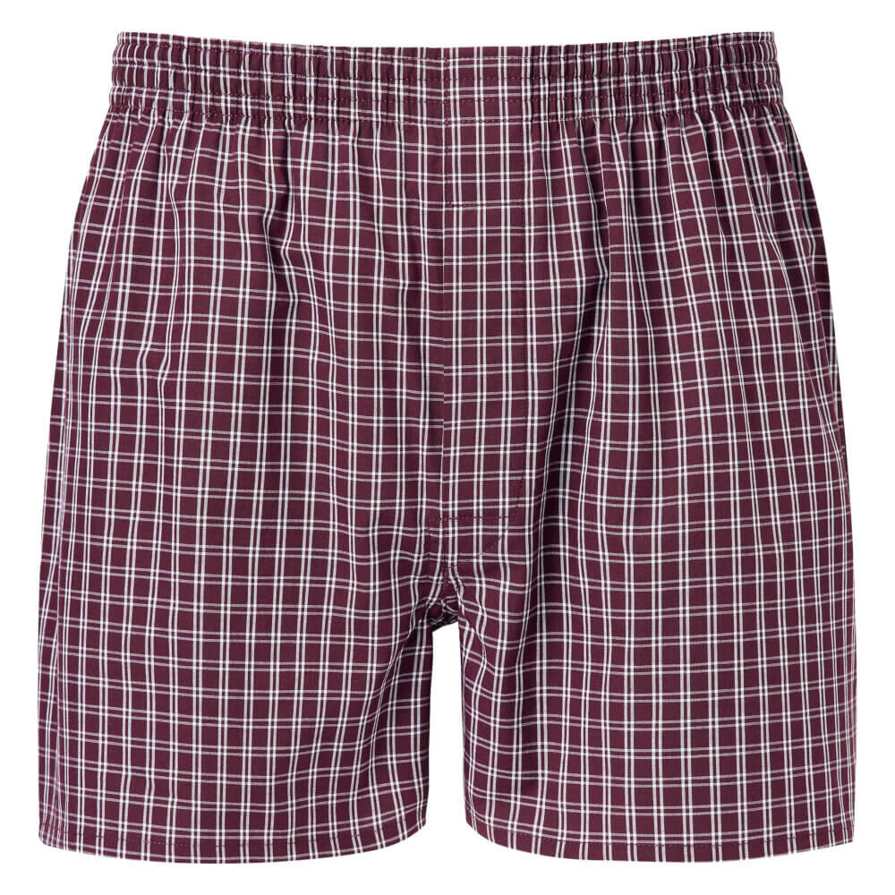 

Трусы-шорты Uniqlo Woven Checked, бордовый