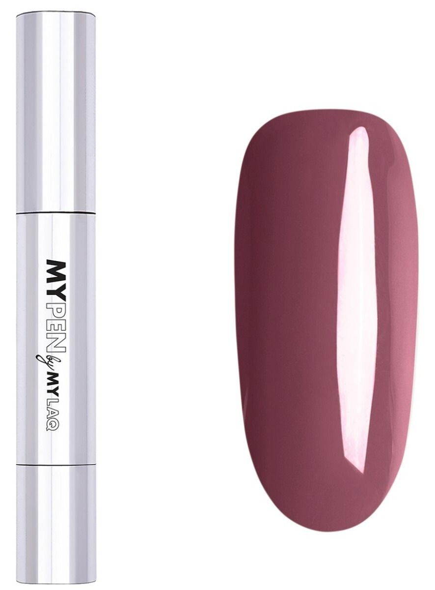 

Mylaq My Pen 3w1 гибридный лак для ногтей, My Easy Blush Carmine