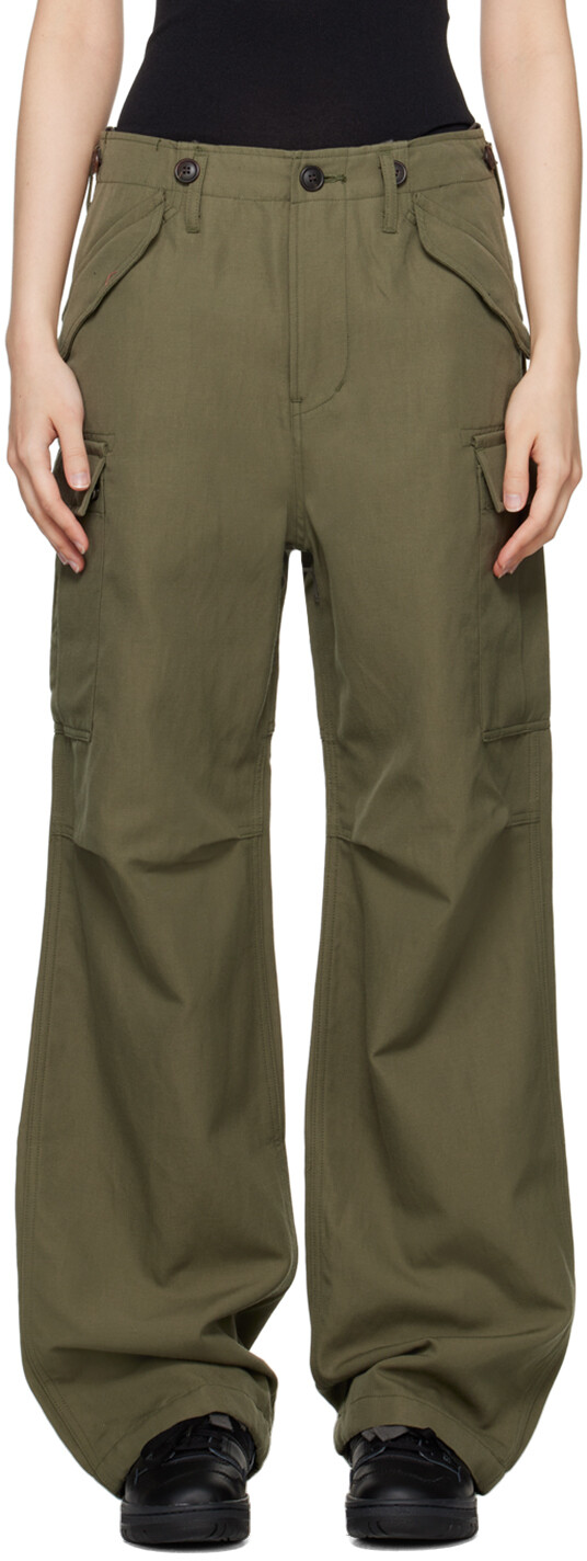 

Брюки цвета хаки Eiger Sanction Visvim