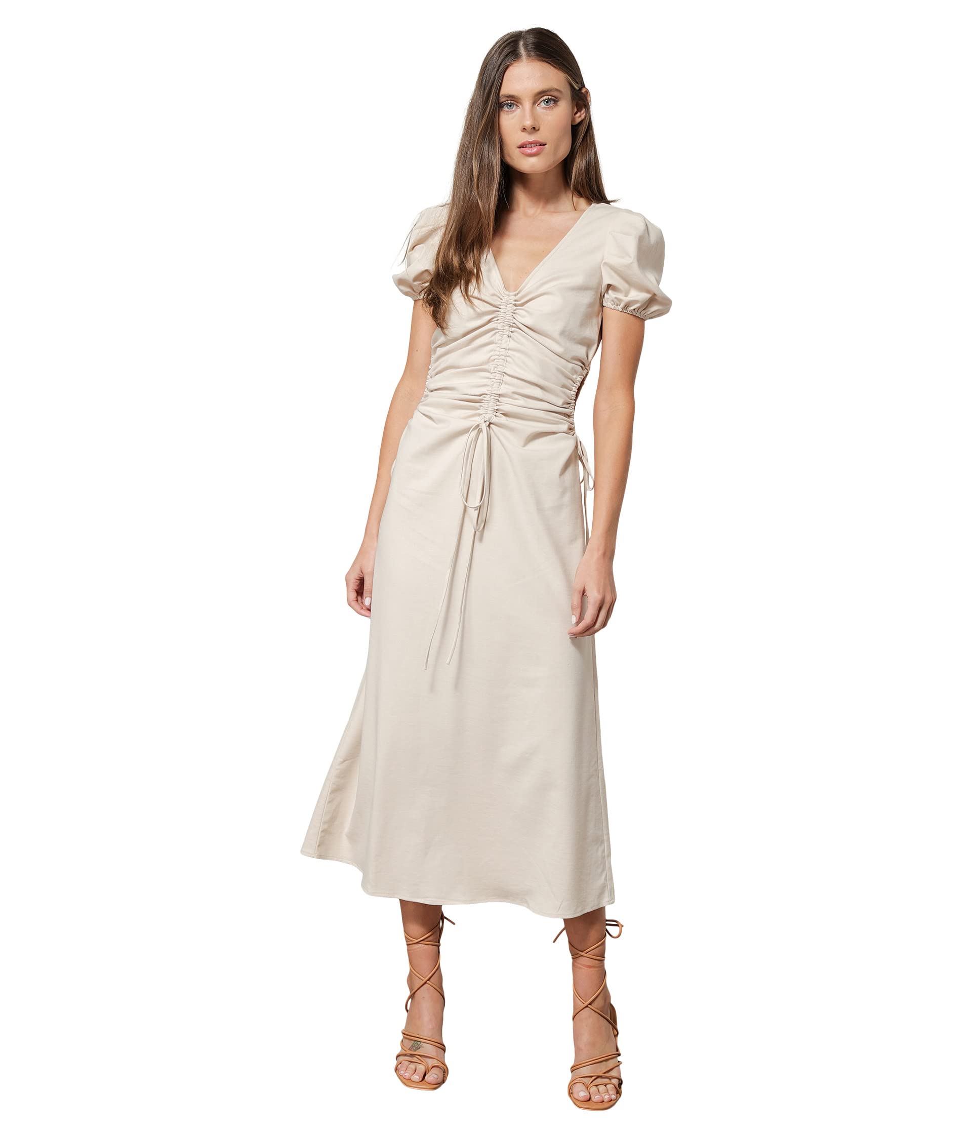 Платье line and dot, Celine Midi Dress
