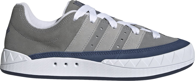 Кроссовки Adidas Human Made x Adimatic 'Grey Tech Indigo', серый - фото