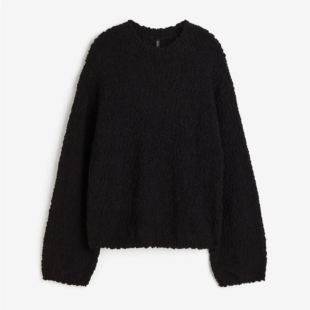 

Свитер H&M Bouclé, черный