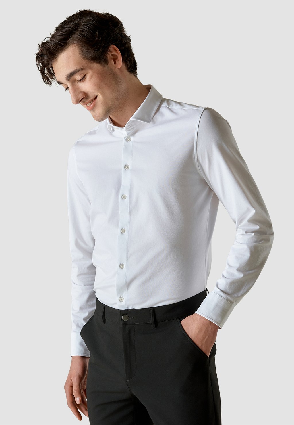Рубашка EXTREME COMFORT CLASSIC SLIM Shaping New Tomorrow, цвет white
