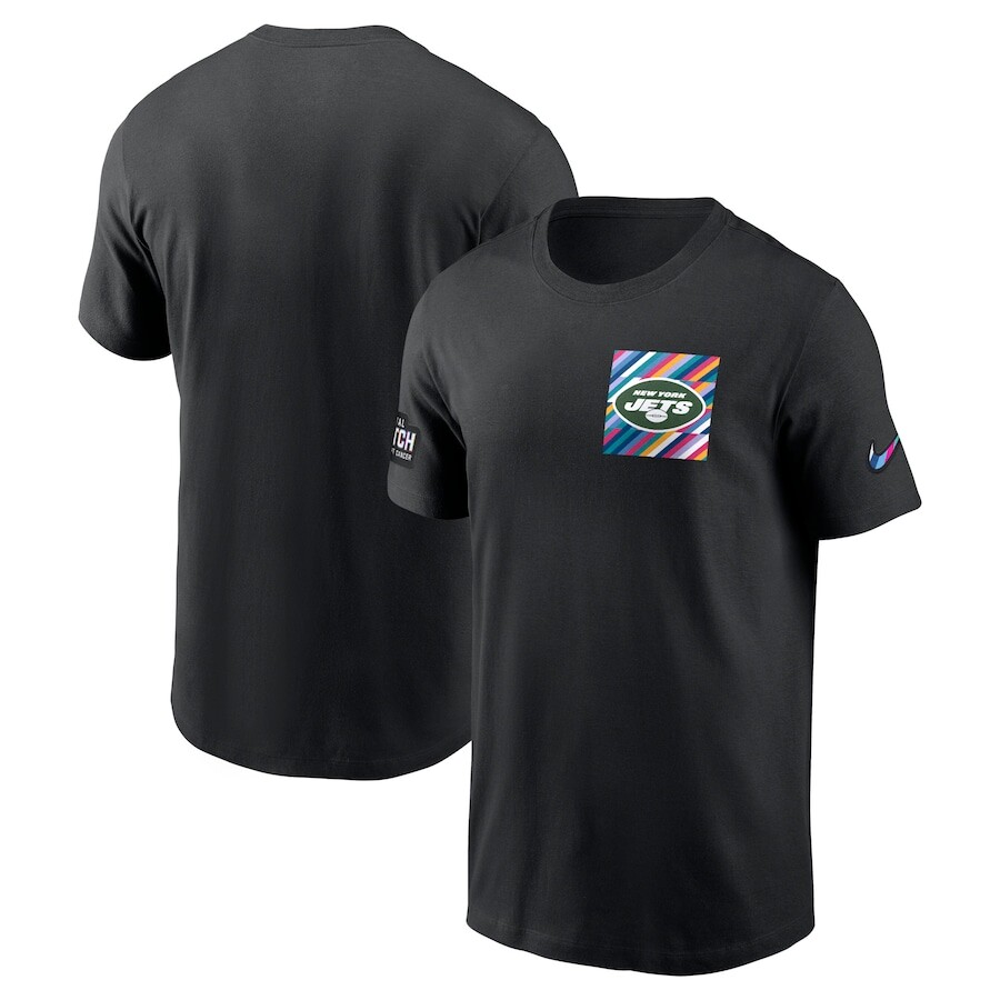 

Футболка с коротким рукавом Nike New York Jets, черный