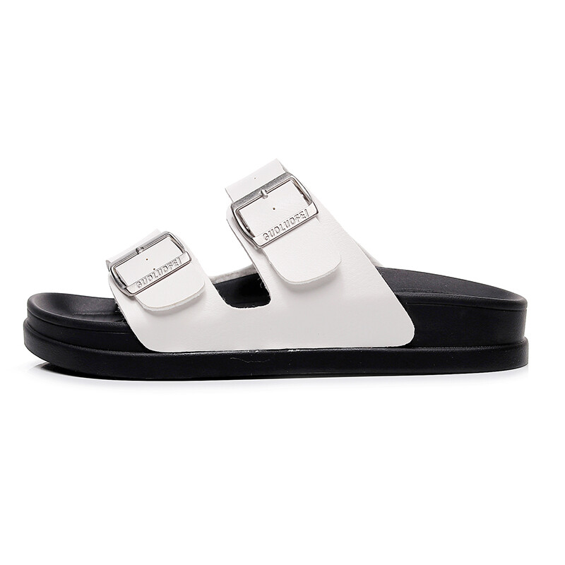 

Шлепанцы унисекс Golofi, цвет White with black base 801