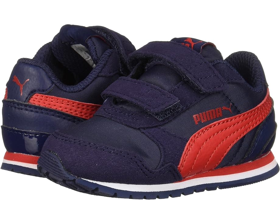 Кроссовки Puma ST Runner V2 Non-Leather Hook and Loop, цвет Peacoat/Ribbon Red