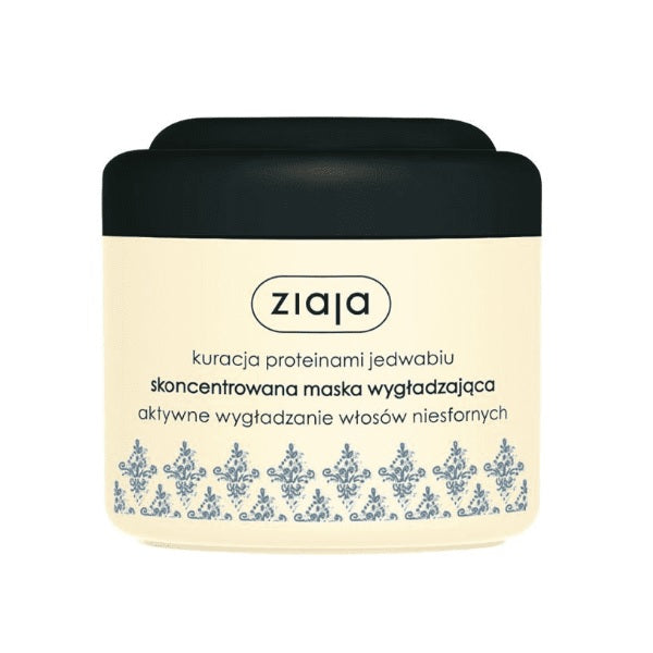 Ziaja Silk Protein Treatment концентрированная разглаживающая маска для непослушных волос 200мл