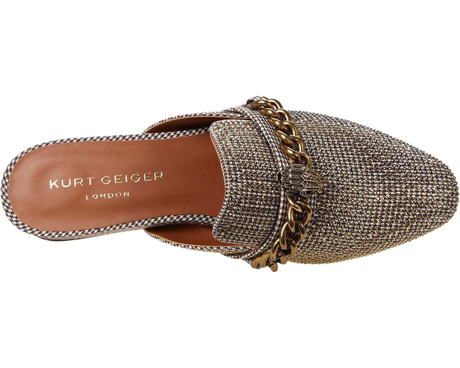 

Лоферы Chelsea Mule Kurt Geiger London, бежевый