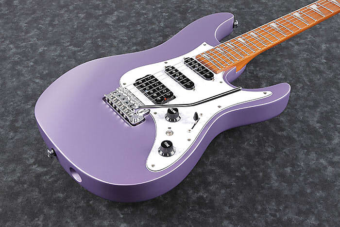 

Электрогитара Ibanez Mario Camarena Signature MAR10 с сумкой - лавандовый матовый металлик MARLMM Mario Camarena Signature str Electric Guitar wBag Lav...