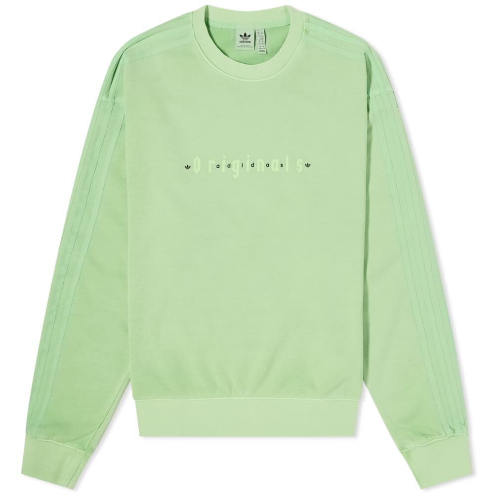 

Толстовка Adidas Oversized, зеленый