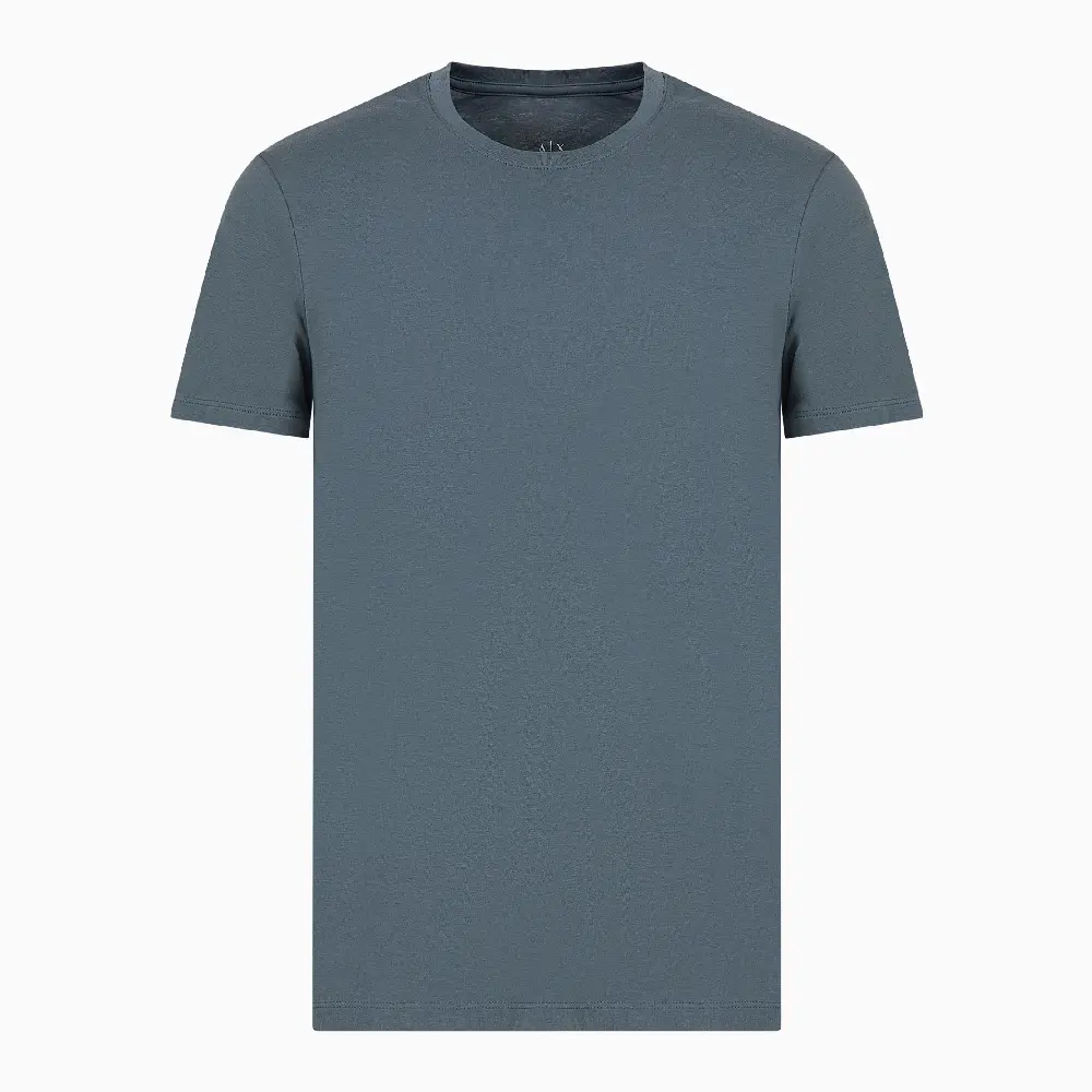 

Футболка Armani Exchange Slim Fit Short Sleeve Pima Cotton, серый