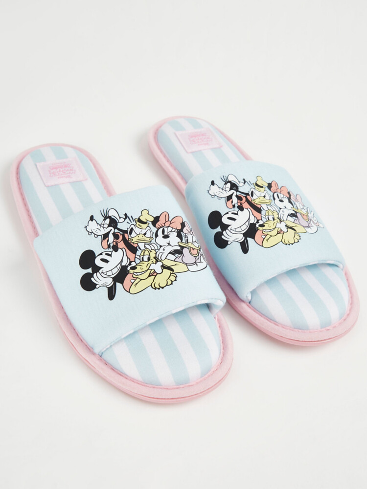 

Полосатые шлепанцы Disney Mickey & Friends George.