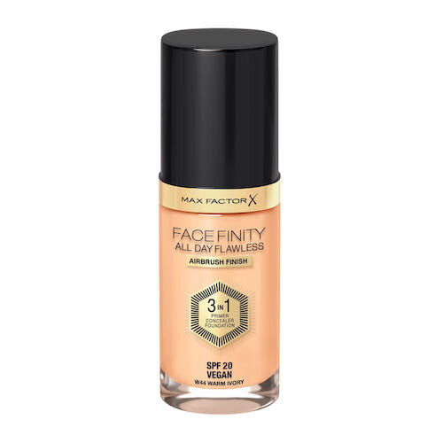 

Max Factor Жидкая тональная основа Facefinity All Day Flawless 3in1 W44 Теплая слоновая кость 30 мл