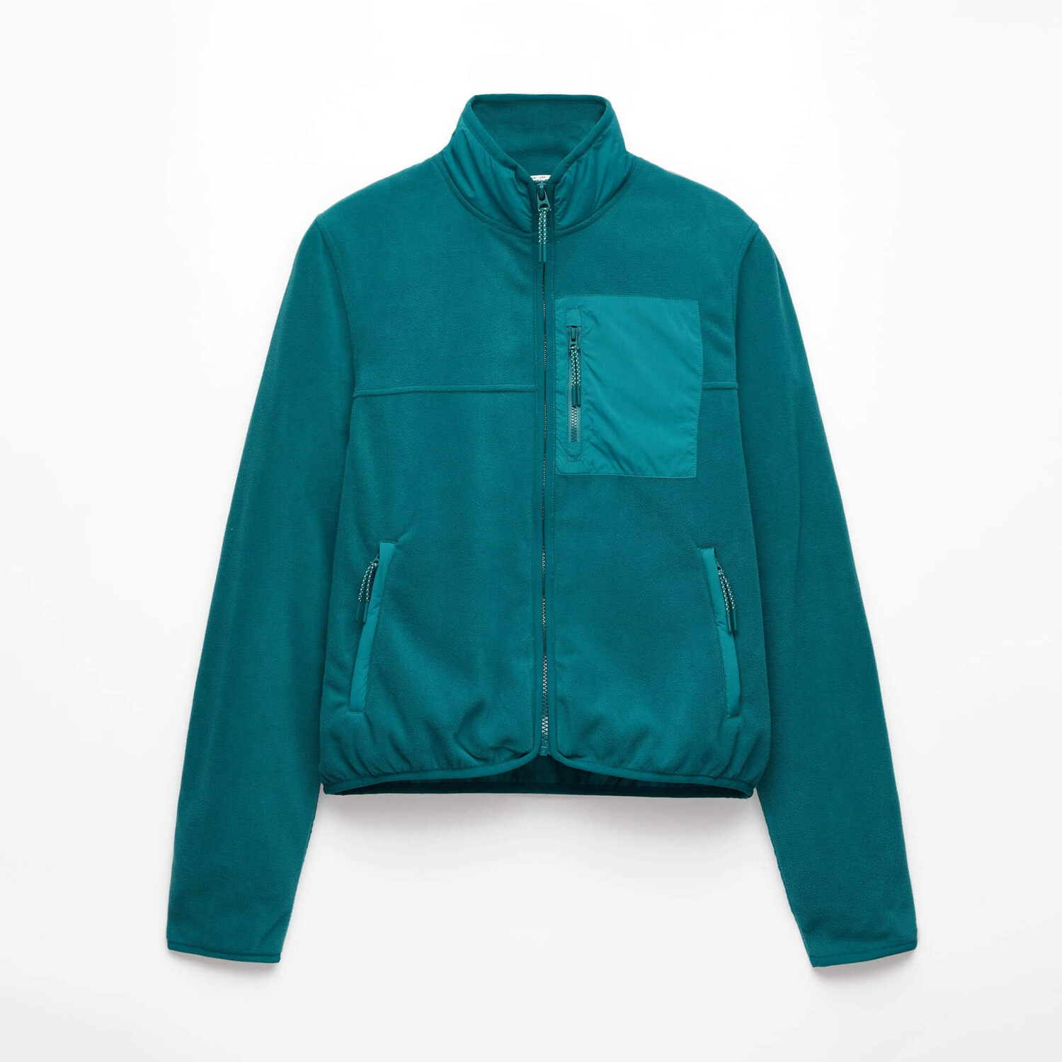 

Куртка Oysho Fleece, зеленый