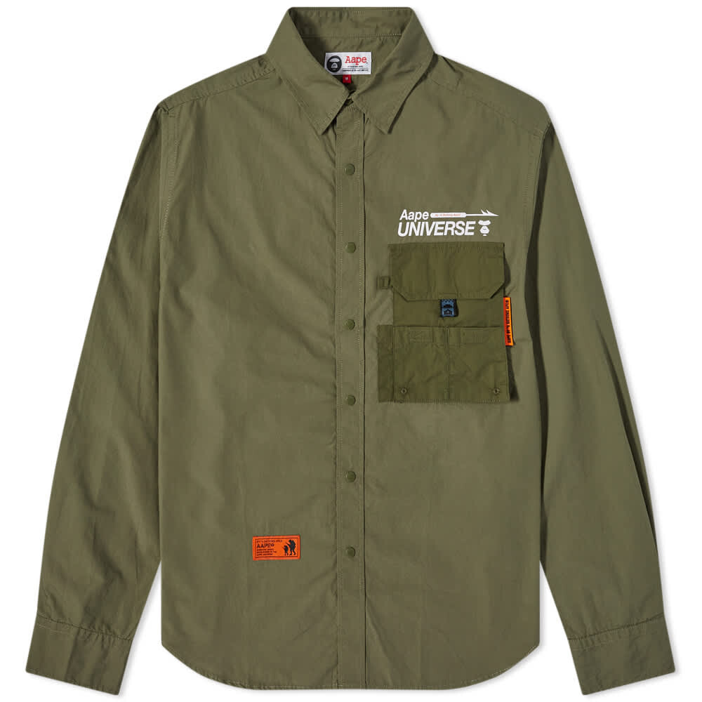 

Рубашка AAPE Military Overshirt