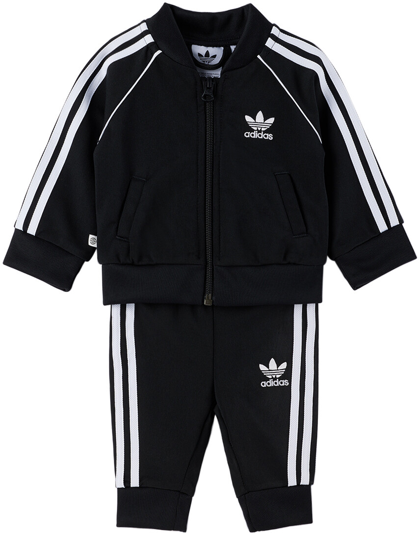 

Спортивный костюм Adicolor SST для малышей, черно-белый adidas Kids