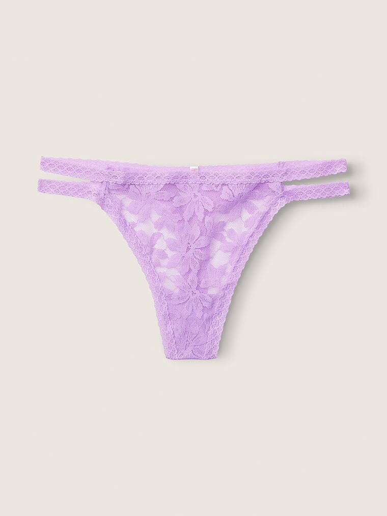 

Трусы Pink Lace Strappy, фиолетовый