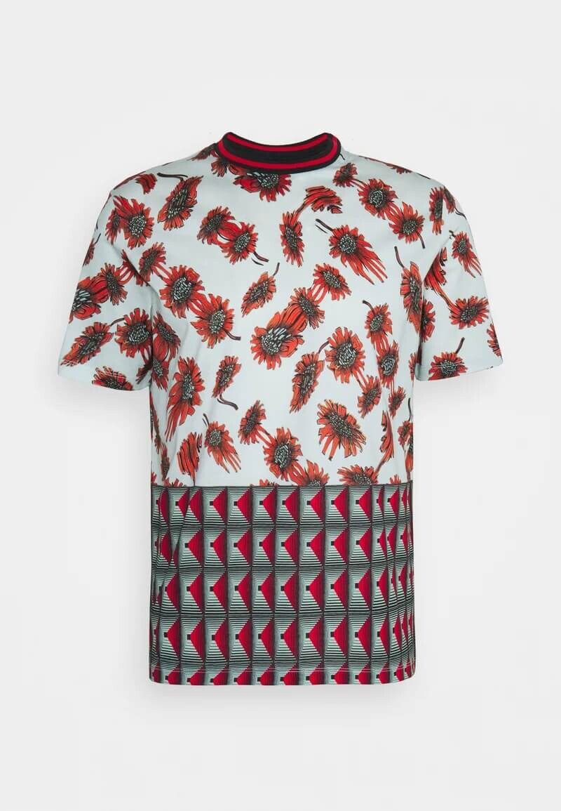 

Футболка Paul Smith Con Stampa, красный/белый
