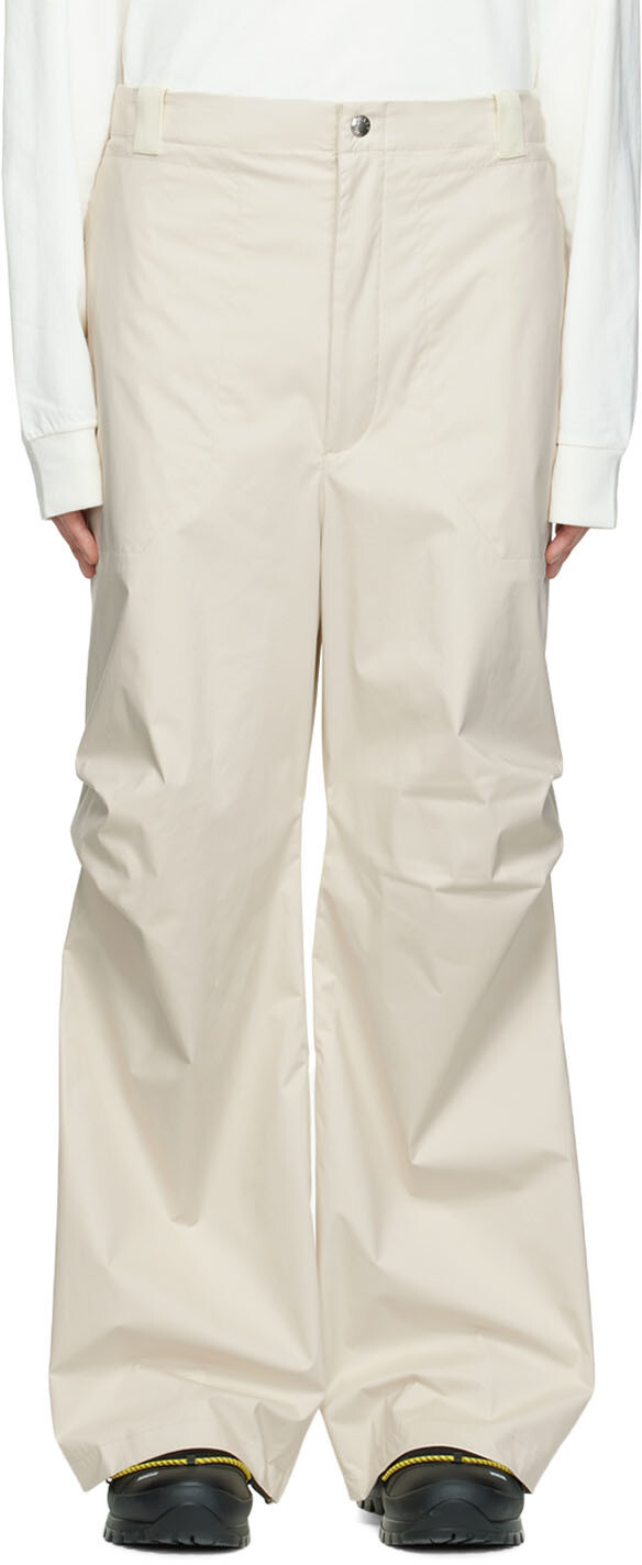 

2 Свободные брюки Moncler 1952 Off-White Moncler Genius, Серый