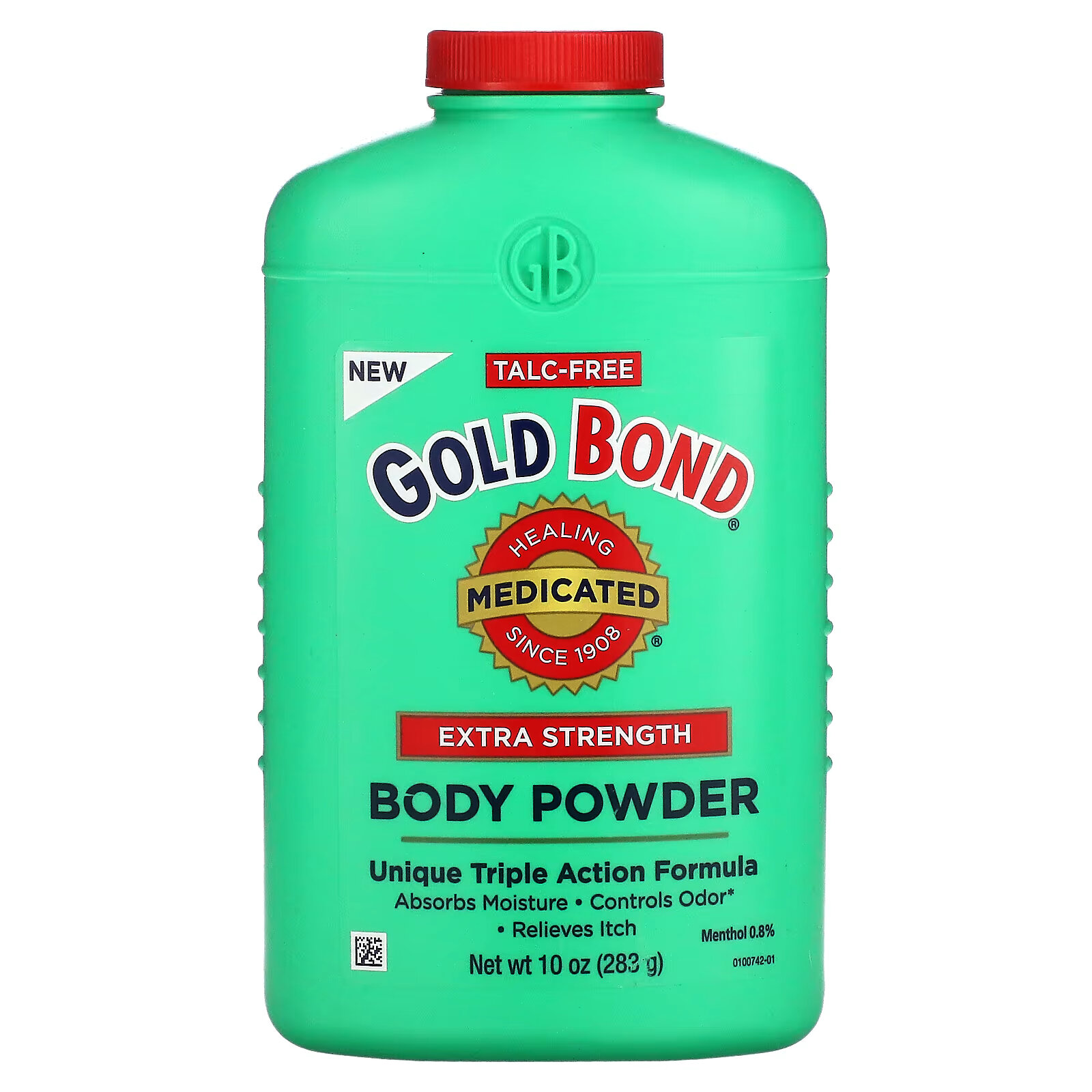 Gold Bond, Пудра для тела, уникальная формула тройного действия, повышенная сила, 283 г (10 унций) gold bond ultimate мужская пудра для тела essentials освежающий запах 283 г 10 унций