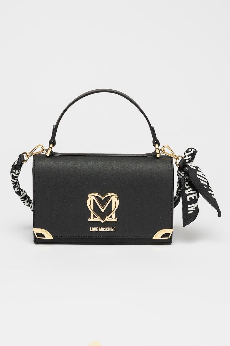 

Сумка из экокожи с шарфом Love Moschino, желтый