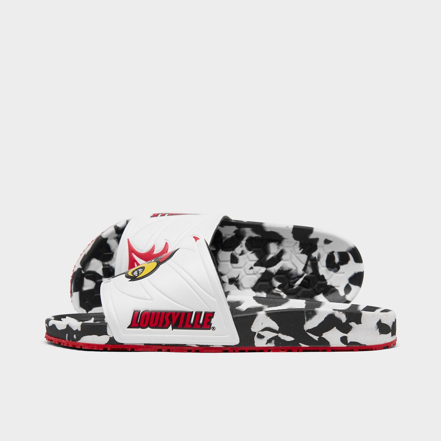 

Сандалии Hype Co. Louisville Cardinals College Slydr Slide, белый