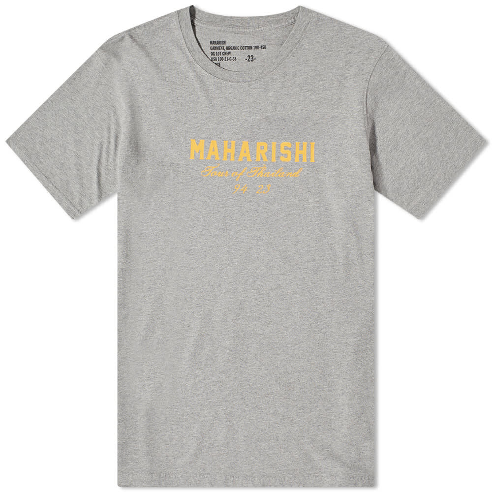 

Футболка Maharishi Temple Naga Tee, Серый