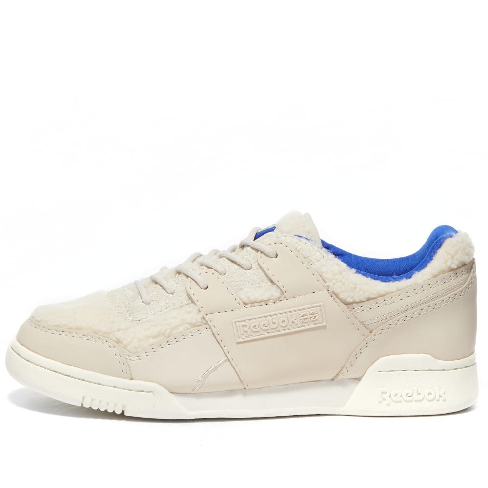 

Кроссовки Reebok Workout Plus, белый/синий/красный