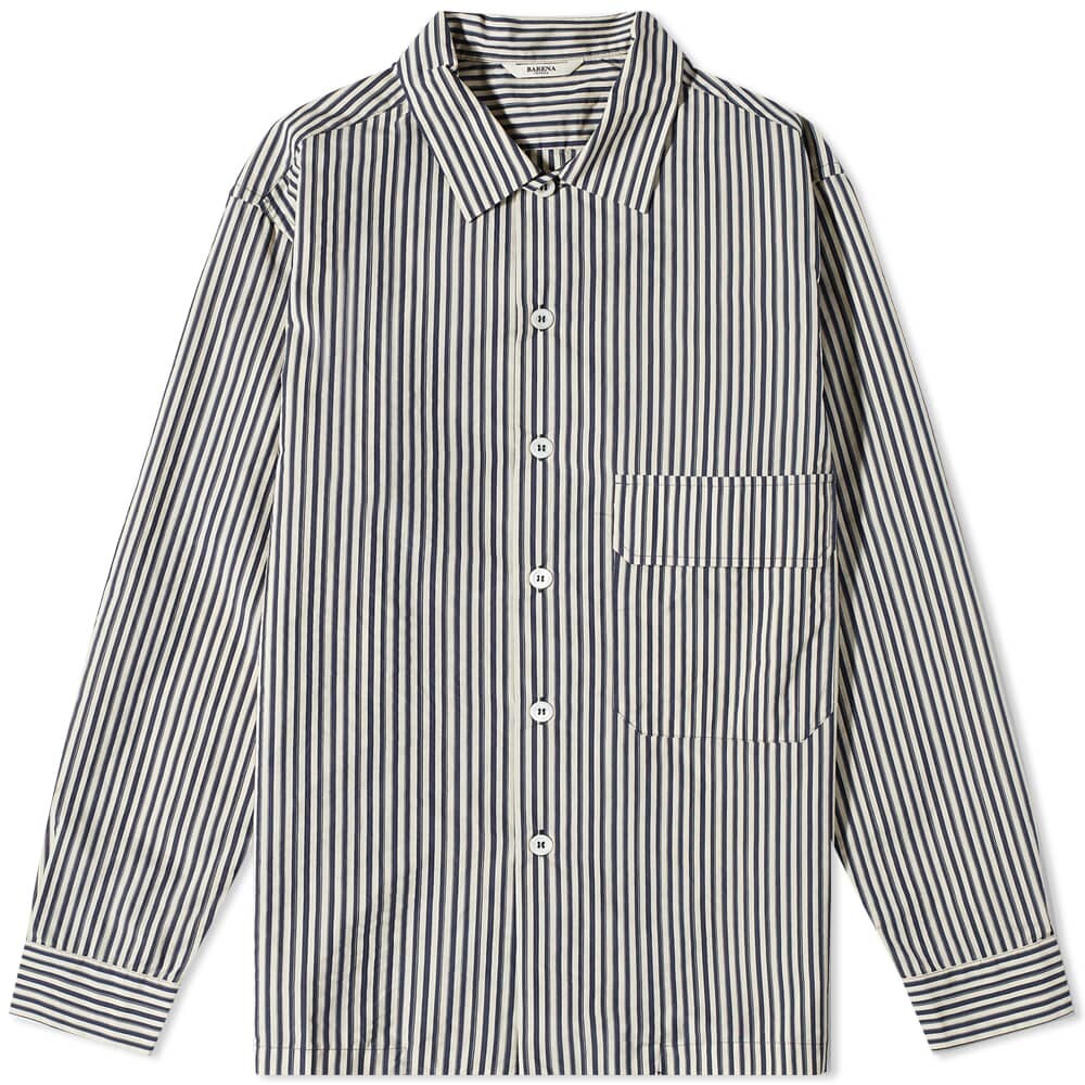 

Рубашка Barena Ticking Stripe Button Down Shirt
