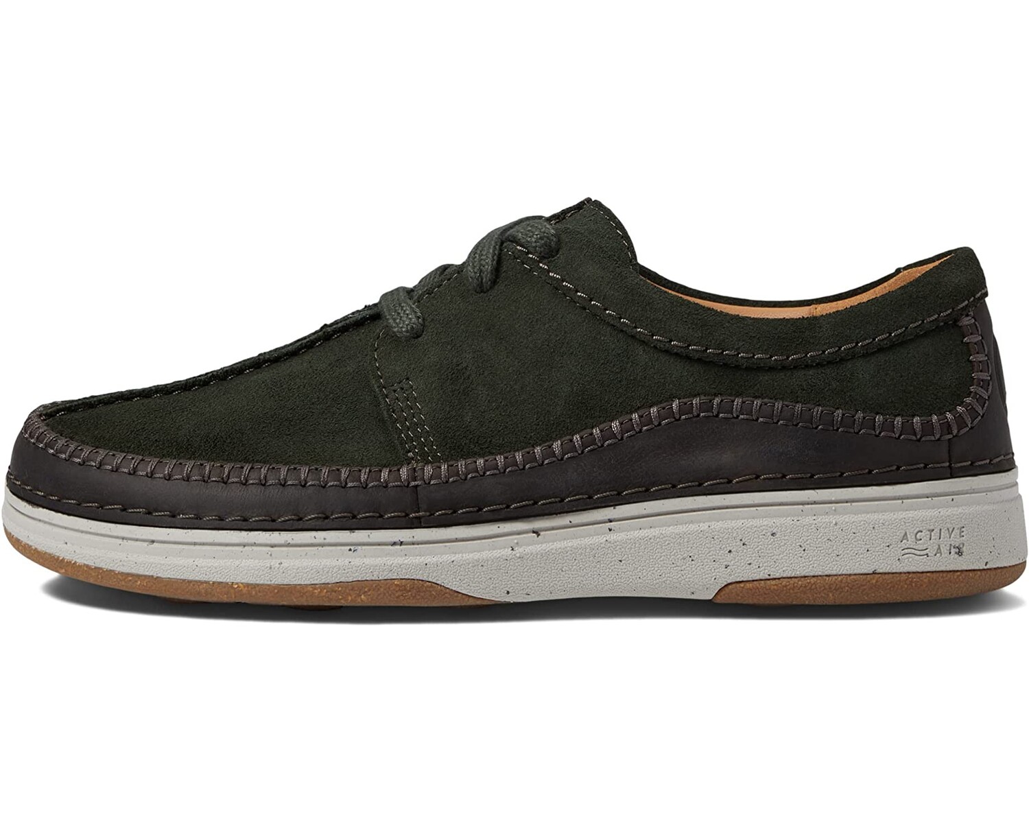 

Кроссовки Nature 5 Tie Clarks, оливковый, Зеленый