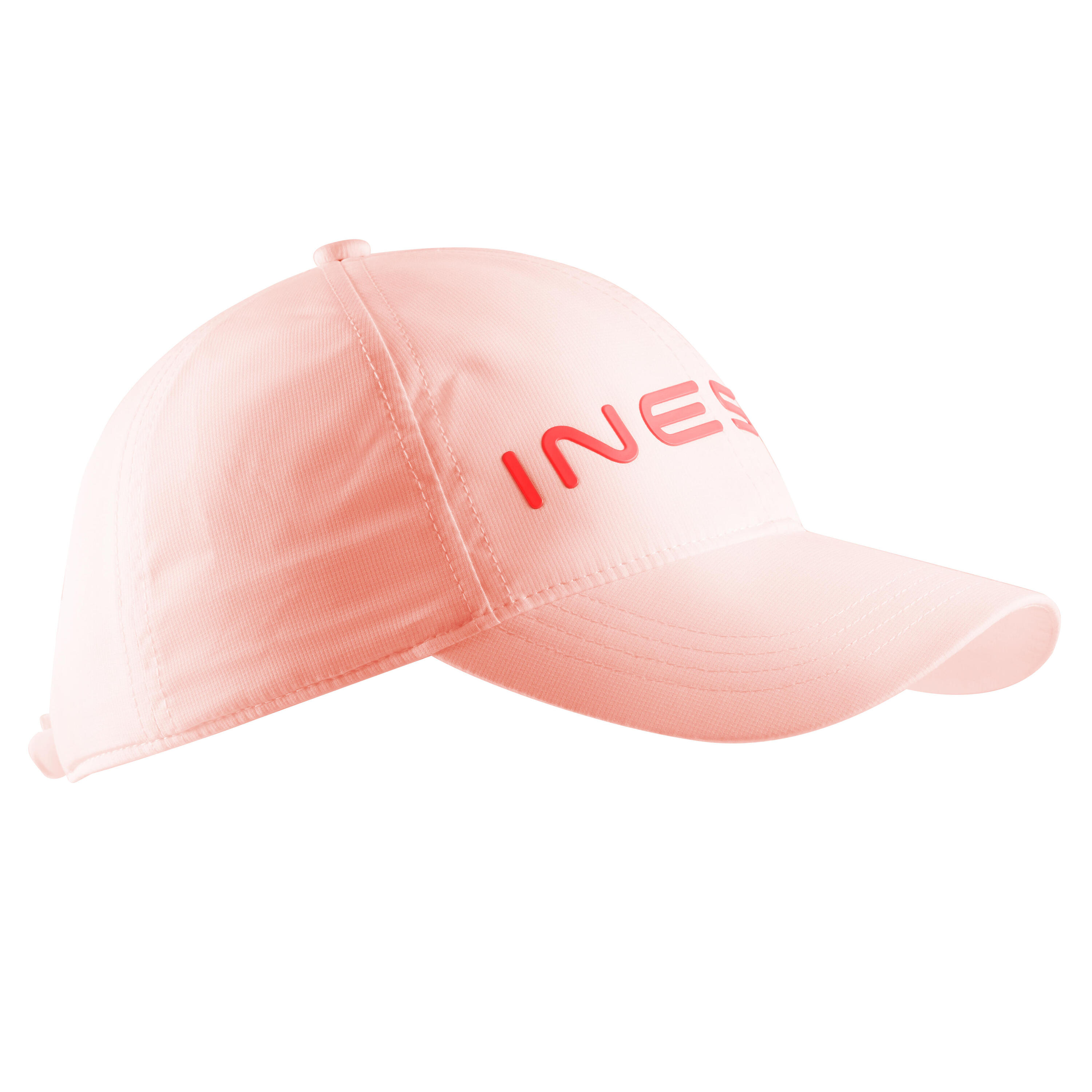 Кепка для гольфа MW500 детская розовая INESIS, неоновый пастельный лососевый/неоновый кораллово-розовый
