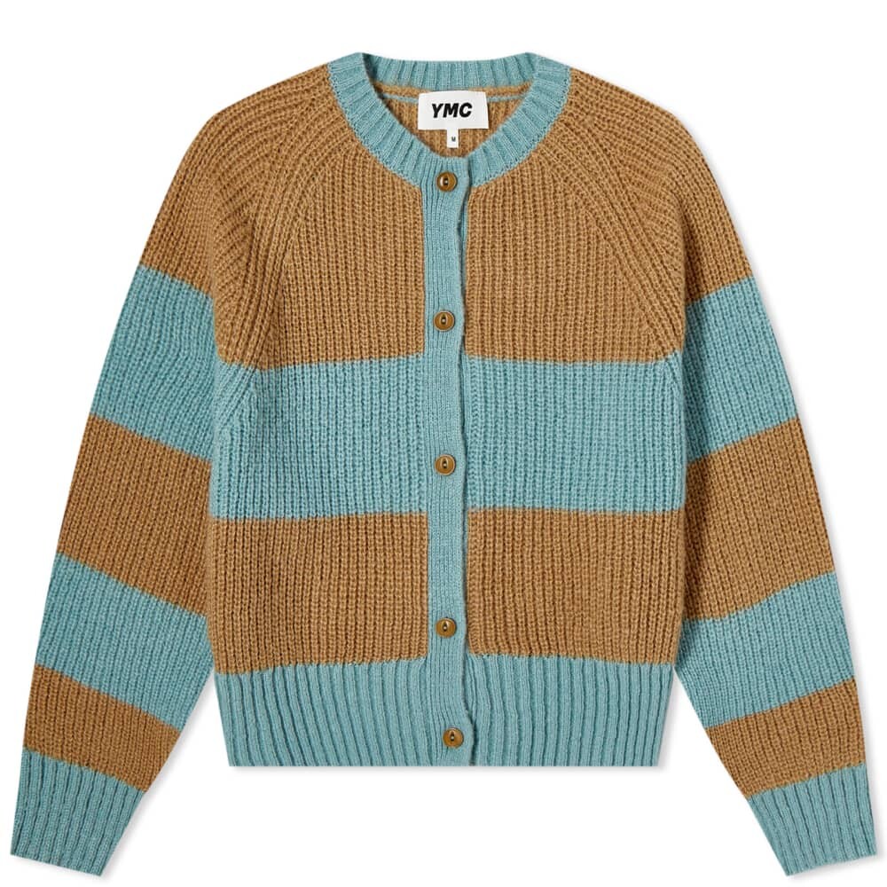 

Джемпер YMC Foxtail Stripe Cardigan