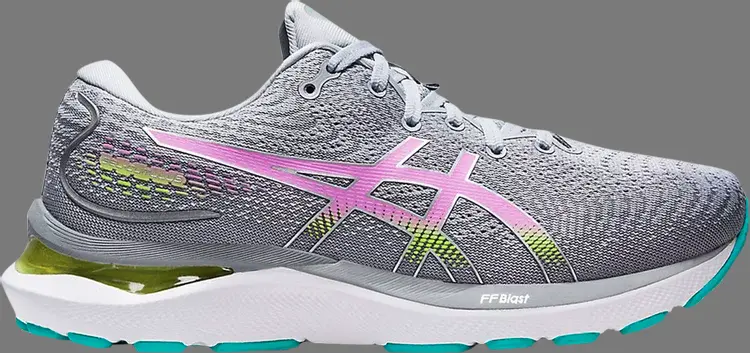 

Кроссовки wmns gel cumulus 24 'piedmont grey lavender glow' Asics, серый