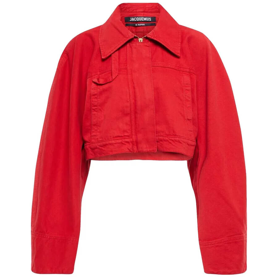 

Джинсовая куртка Jacquemus La Veste De Nimes Meio, красный