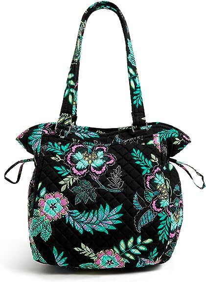 

Женская хлопковая сумочка-сэтчел Vera Bradley Glenna, островной сад