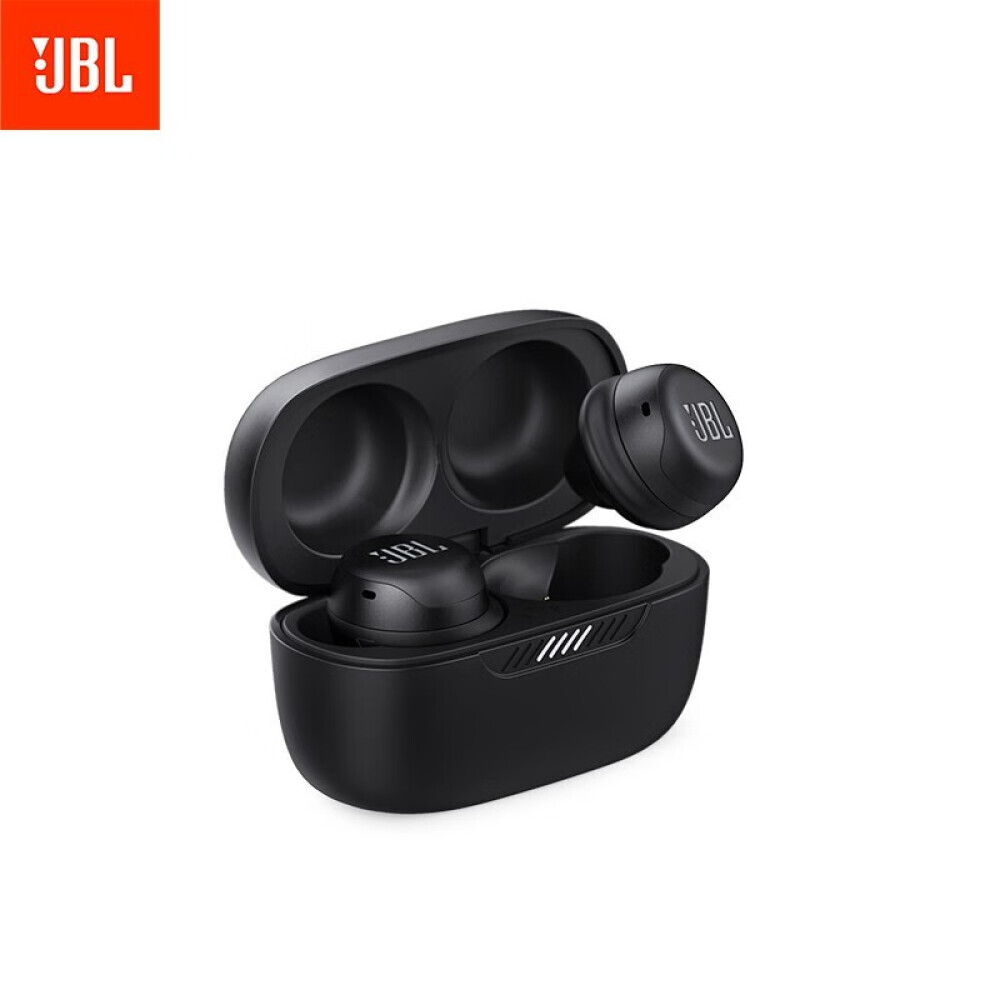 

Bluetooth смарт-гарнитура TWS JBL Live Free NC + спортивная с шумоподавлением, черный