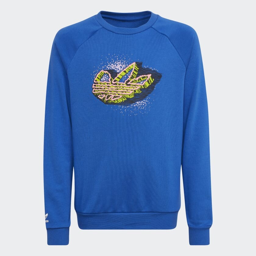 

Свитшот adidas Graphic Crew Neck, синий