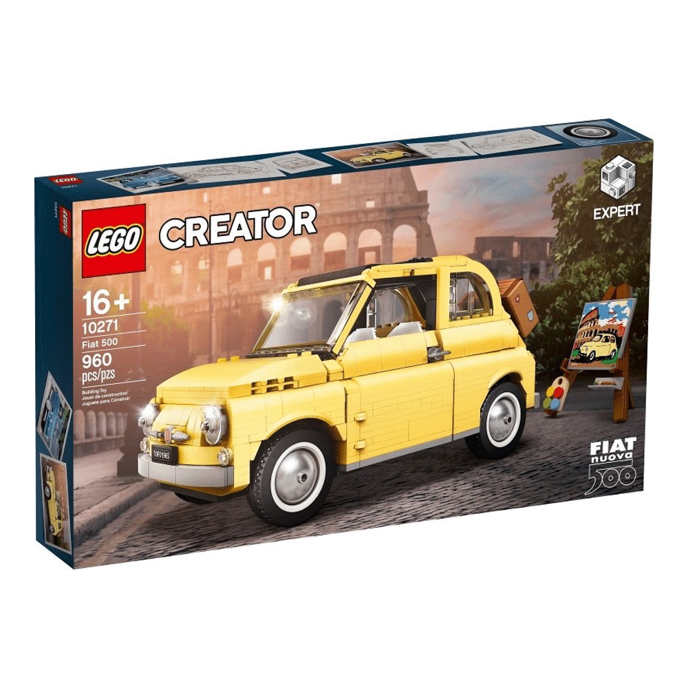 Конструктор LEGO Creator 10271 Fiat 500 конструктор creator fiat 500 фиат 960 деталей 21071 ребенку