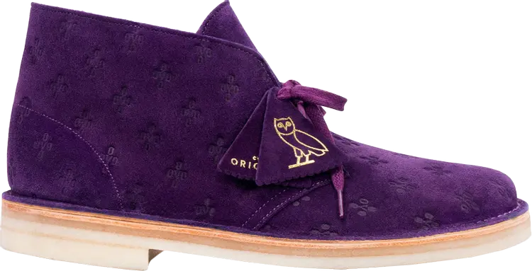 

Ботинки OVO x Desert Boot Purple, фиолетовый