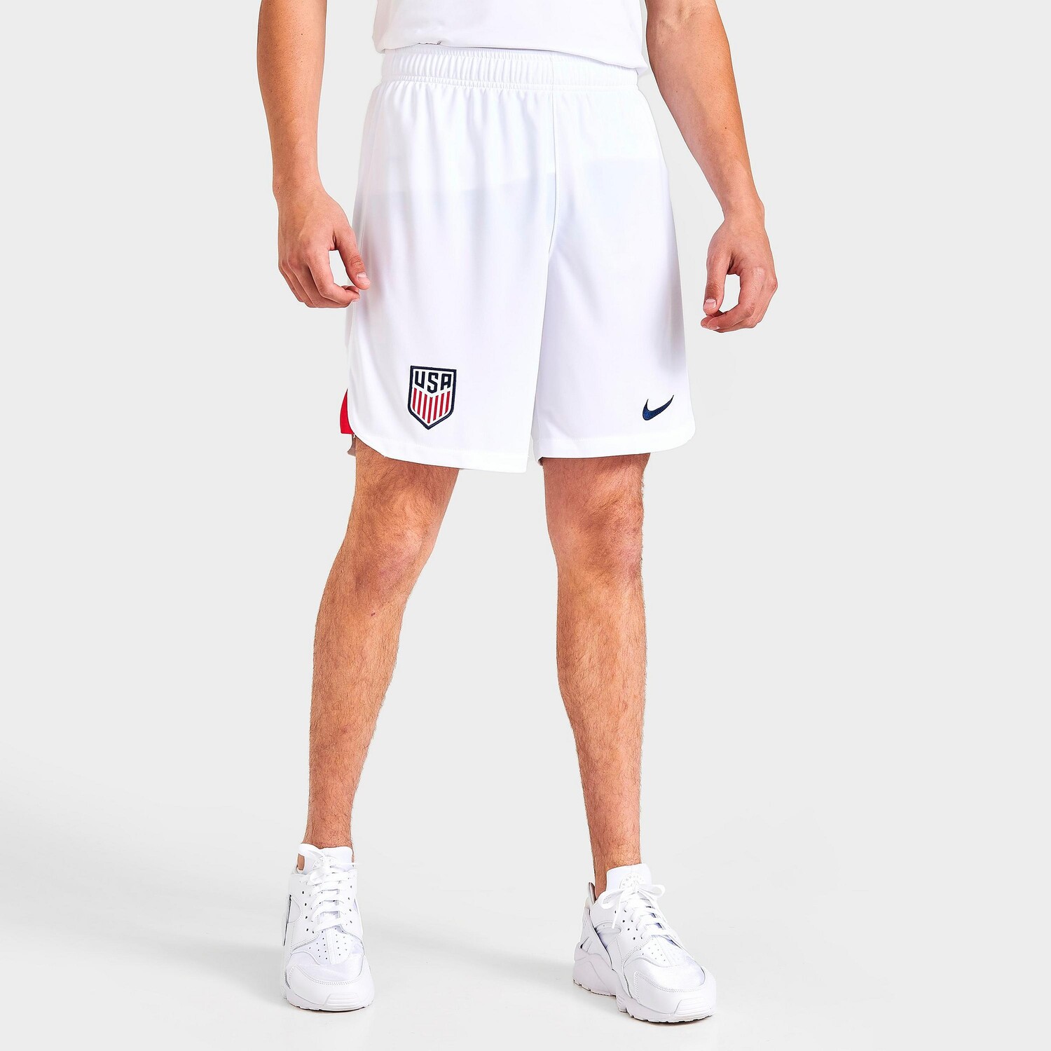 

Мужские футбольные шорты Nike U.S. Dri-FIT Stadium для домашнего футбола, белый