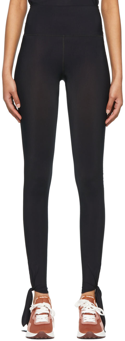 

Черные нейлоновые леггинсы Filippa K