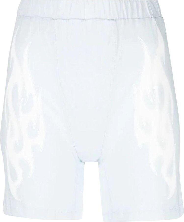 

Шорты Heron Preston Flaming Cycling Shorts Baby Blue, синий
