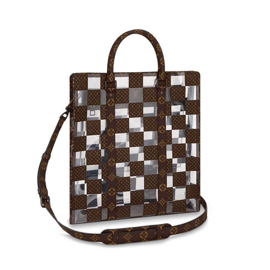 

Сумка Louis Vuitton Sac Plat, коричневый
